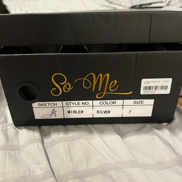 Slingback silver pumps 👠 - Picture 3 of 4